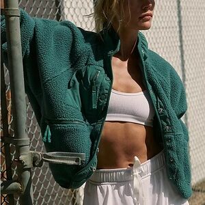 COPY - NWOT Free People Hit The Slopes Fleece Jacket XS